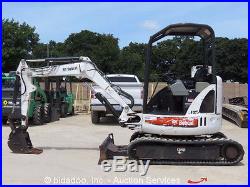 2009 Bobcat 425G Mini Excavator Rubber Track Backhoe Blade Aux Hydraulic bidadoo