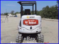 2009 Bobcat 425G Mini Excavator Rubber Track Backhoe Blade Aux Hydraulic bidadoo