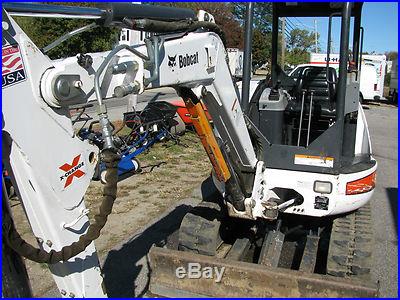 2009 Bobcat Excavator 425 Kubota 27hp Diesel Engine