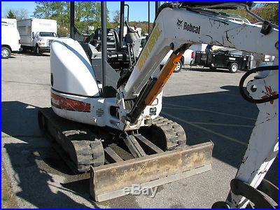 2009 Bobcat Excavator 425 Kubota 27hp Diesel Engine