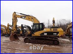 2009 Caterpillar 329DL Excavator SUPER CLEAN! Q/C Aux. Hyd 329D CAT