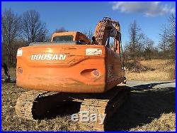 2009 DOOSAN DX180LC EXCAVATOR ENCLOSED, THUMB, 2 BUCKETS LOW COST SHIPPING RATES