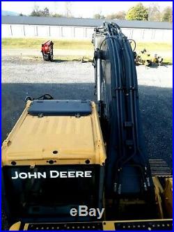 2009 John Deere 200D LC Crawler Hydraulic Excavator Cab AC Diesel Track JD