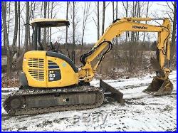 2009 Komatsu PC55MR-3 Hydraulic Excavator