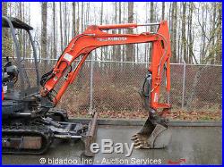 2009 Kubota KX91-3 Super Series 2 Mini Excavator Hydraulic Rubber Thumb Backfill