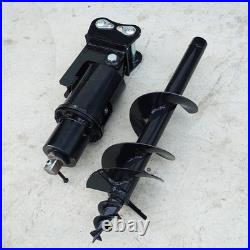 200mm Auger Drill 30mm Pin for 1.8T Mini Excavator 2025 new model, free shipping