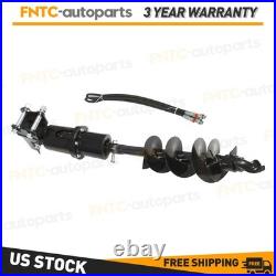 200mm Diameter Auger Drill Fit For Mini Excavator 1Ton-1.5Ton Small Digger