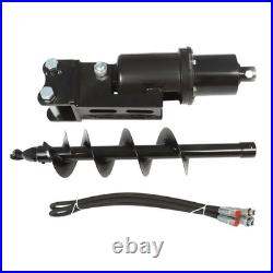 200mm Diameter Auger Drill Fit For Mini Excavator 1Ton-1.5Ton Small Digger