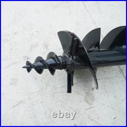 200mm Diameter Auger Drill Fits 1-1.5 Ton Mini Excavator Small Digger Attachment