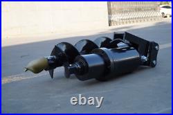 200mm Diameter Auger Drill with Hoses Pins for 1Ton-1.5Ton Mini Excavator