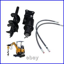 200mm Diameter Auger Drill with Hoses Pins for 1-1.5Ton Mini Excavator Free Ship 200mm Diameter Auger Drill with Hoses Pins for 1-1.5Ton Mini Excavator Free Ship
