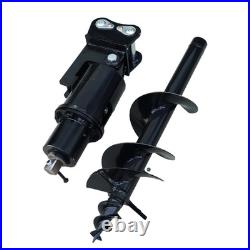 200mm Diameter Auger Drill with Hoses Pins for 1-1.5Ton Mini Excavator Free Ship 200mm Diameter Auger Drill with Hoses Pins for 1-1.5Ton Mini Excavator Free Ship