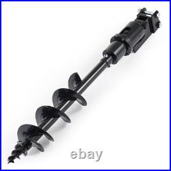 200mm Hydraulic Auger Drill Mini Excavator Attachment For 1-2Ton Mini Digger