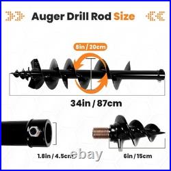200mm Mini Excavator Attachments Auger Drill Hydraulic Auger for 1-2 Tons 200mm Mini Excavator Attachments Auger Drill Hydraulic Auger for 1-2 Tons