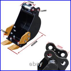 200mm Narrow Bucket Attachment For Mini Excavators Small Diggers USA Stock New