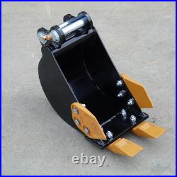 200mm Narrow Bucket Attachment For Mini Excavators Small Diggers USA Stock New