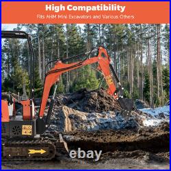 200mm Trenching Narrow Bucket Attachment for Mini Excavator Digger