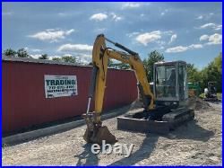 2010 Gehl 603 Hydraulic Midi Excavator with Cab Super Clean Only 1000 Hours