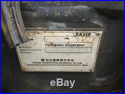 2010 Hitachi ZX35U-3 Mini Excavator with Cab