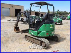 2010 John Deere 27D Mini Excavator Rubber Tracks Aux Hyd Backhoe bidadoo 2010 John Deere 27D Mini Excavator Rubber Tracks Aux Hyd Backhoe bidadoo