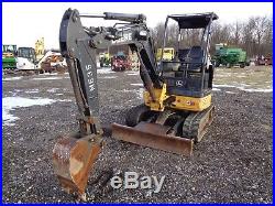 2010 John Deere 27D mini excavator, OROPS, Aux Hydraulics, Blade, 2 Speed