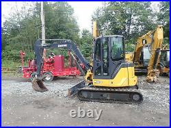 2010 John Deere 50D Mini Excavator LOW HOURS! Hyd. Thumb Q/C EROPS A/C 50