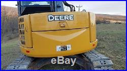 2010 John Deere 75D Midi Excavator Hydraulic Plumbed Diesel Rubber Track Hoe Cab