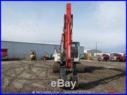 2010 Link Belt 135 Hydraulic Excavator Diesel Cab Auxiliary Hydraulics A/C Heat