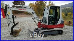 2010 Takeuchi Tb235 Excavator 878 Hrs Cab A/c Hydraulic Thumb Nice! Finance