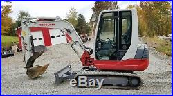 2010 Takeuchi Tb235 Excavator 878 Hrs Cab A/c Hydraulic Thumb Nice! Finance