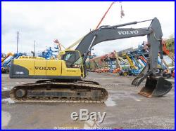 2010 Volvo EC240CL Hydraulic Excavator A/C Cab Aux Hyd Diesel Thumb bidadoo