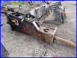 2011 Allied Hy-Ram HR390 Hydraulic Breaker Hammer Attachment Backhoe Excavator