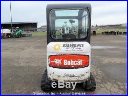 2011 Bobcat 324M Mini Excavator Hydraulic Thumb Heated Cab 2-Spd Kubota bidadoo