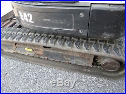 2011 Bobcat E42 Mini Excavator, 1241 Hours, 42 HP Diesel, Hydraulic Thumb, OROPS