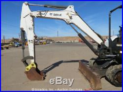 2011 Bobcat E45 Mini Excavator Backhoe Rubber Tracks Diesel Aux Hyd bidadoo