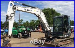 2011 Bobcat E80 Midi Excavator with Cab. Coming In Soon
