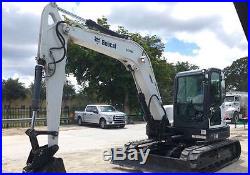 2011 Bobcat E80 Midi Excavator with Cab. Coming In Soon