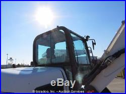 2011 Bobcat E80 Midi Hydraulics Excavator Aux Hyd A/C Cab Enclosed Backhoe