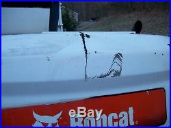 2011 Bobcat E80 Mini Excavator Aux Hydraulic Enclosed Cab Heat AC Rubber Tracks