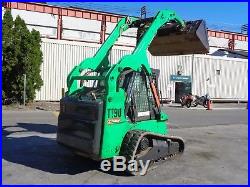 2011 Bobcat T190 Skid Steer Loader Enclosed Cab Auxiliary Hydraulics