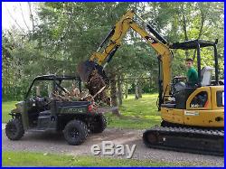 2011 CAT 304D Caterpillar hydraulic mini excavator with hydraulic thumb
