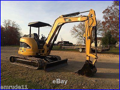 2011 CAT 305D CR HYDRAULIC EXCAVATOR RUBBER TRACK BOB CAT TRACTOR BACKHOE