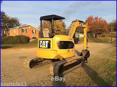 2011 CAT 305D CR HYDRAULIC EXCAVATOR RUBBER TRACK BOB CAT TRACTOR BACKHOE