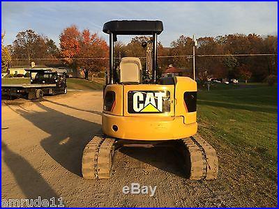 2011 CAT 305D CR HYDRAULIC EXCAVATOR RUBBER TRACK BOB CAT TRACTOR BACKHOE