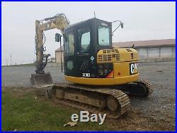 2011 Caterpillar 308D CR Cat Hydraulic Excavator Track Hoe Diesel Tractor