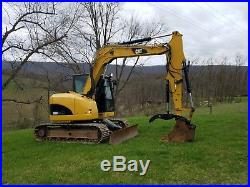 2011 Caterpillar 308D CR Hydraulic Excavator Diesel Tractor Cat Hydraulic Thumb