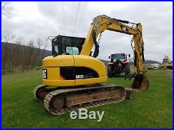 2011 Caterpillar 308D CR Hydraulic Excavator Diesel Tractor Cat Hydraulic Thumb
