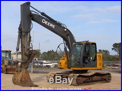 2011 Deere John 135D Excavator Hydraulic Thumb A/C Cab Aux Hyd bidadoo