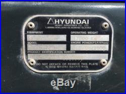 2011 HYUNDAI 160LC-9 HYDRAULIC EXCAVATOR