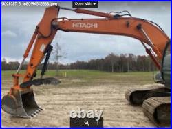 2011 Hitachi ZX200 LC-3 Excavator 4,600 Hours